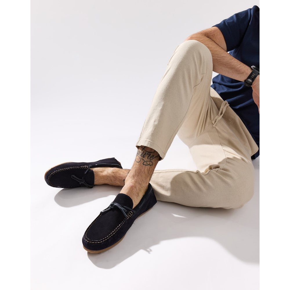 Base London Brooks Suede Driver Shoes