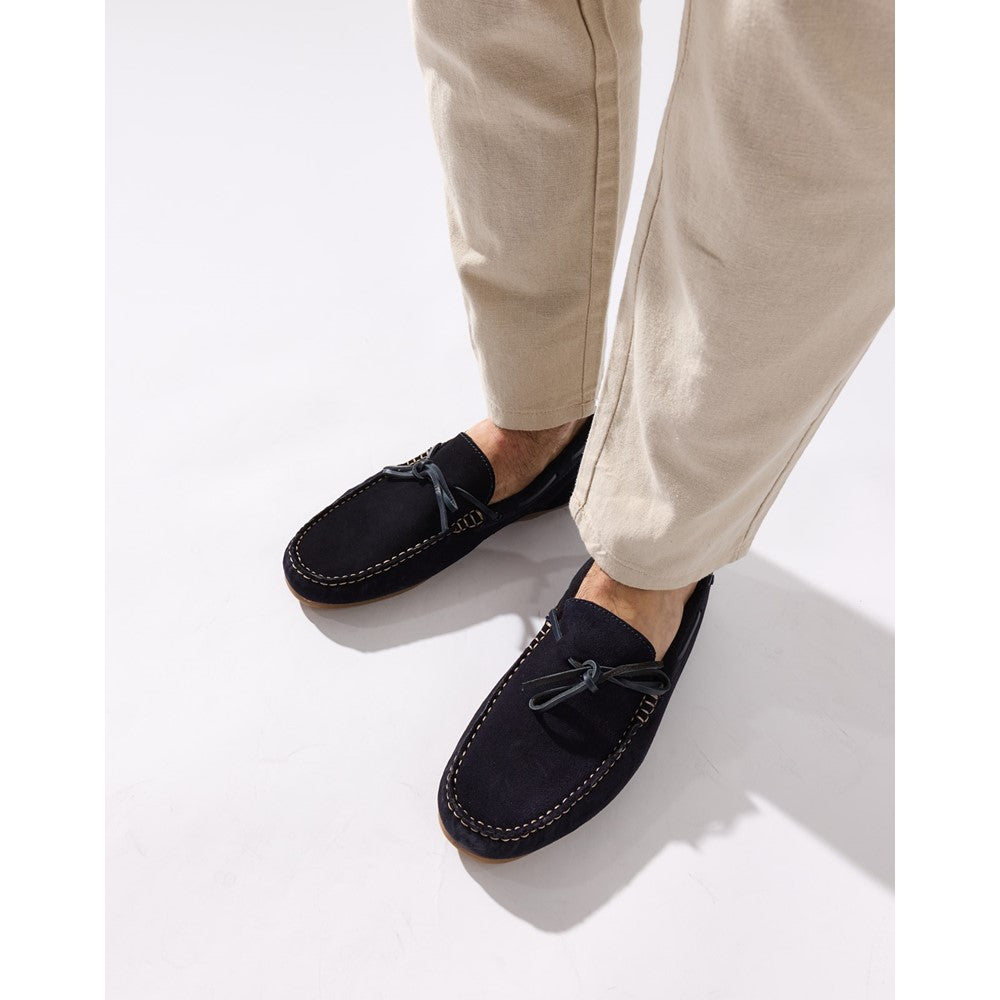 Base London Brooks Suede Driver Shoes