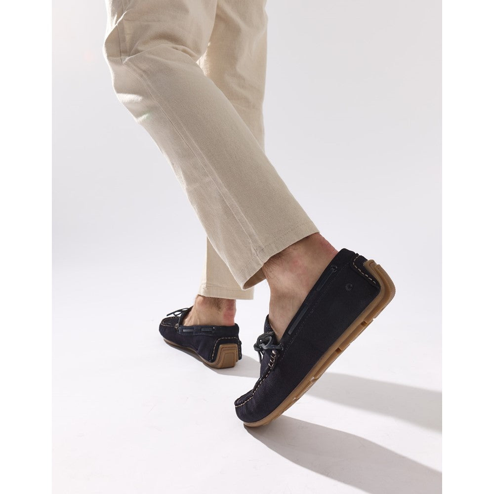 Base London Brooks Suede Driver Shoes
