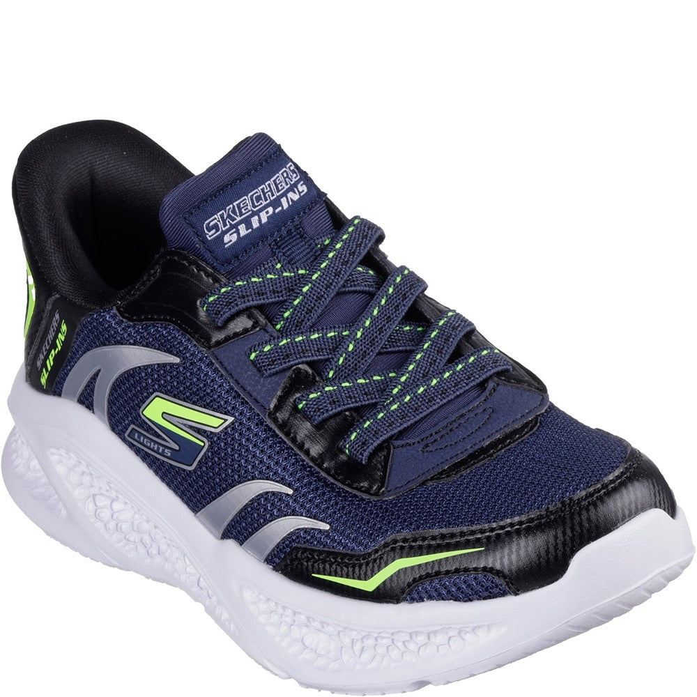 Skechers Meteor-Lights Brisk-Beams Trainers