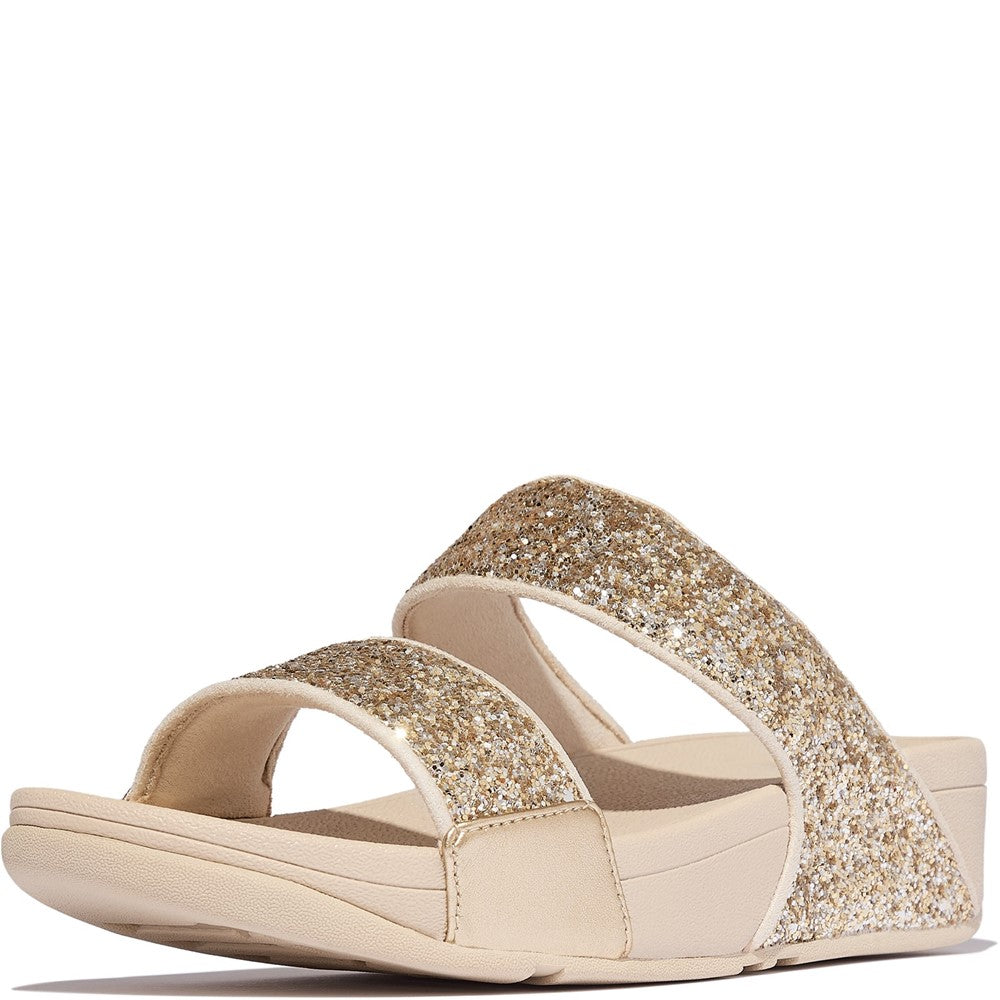 Fitflop Lulu 2 Bar Glitter Sandals