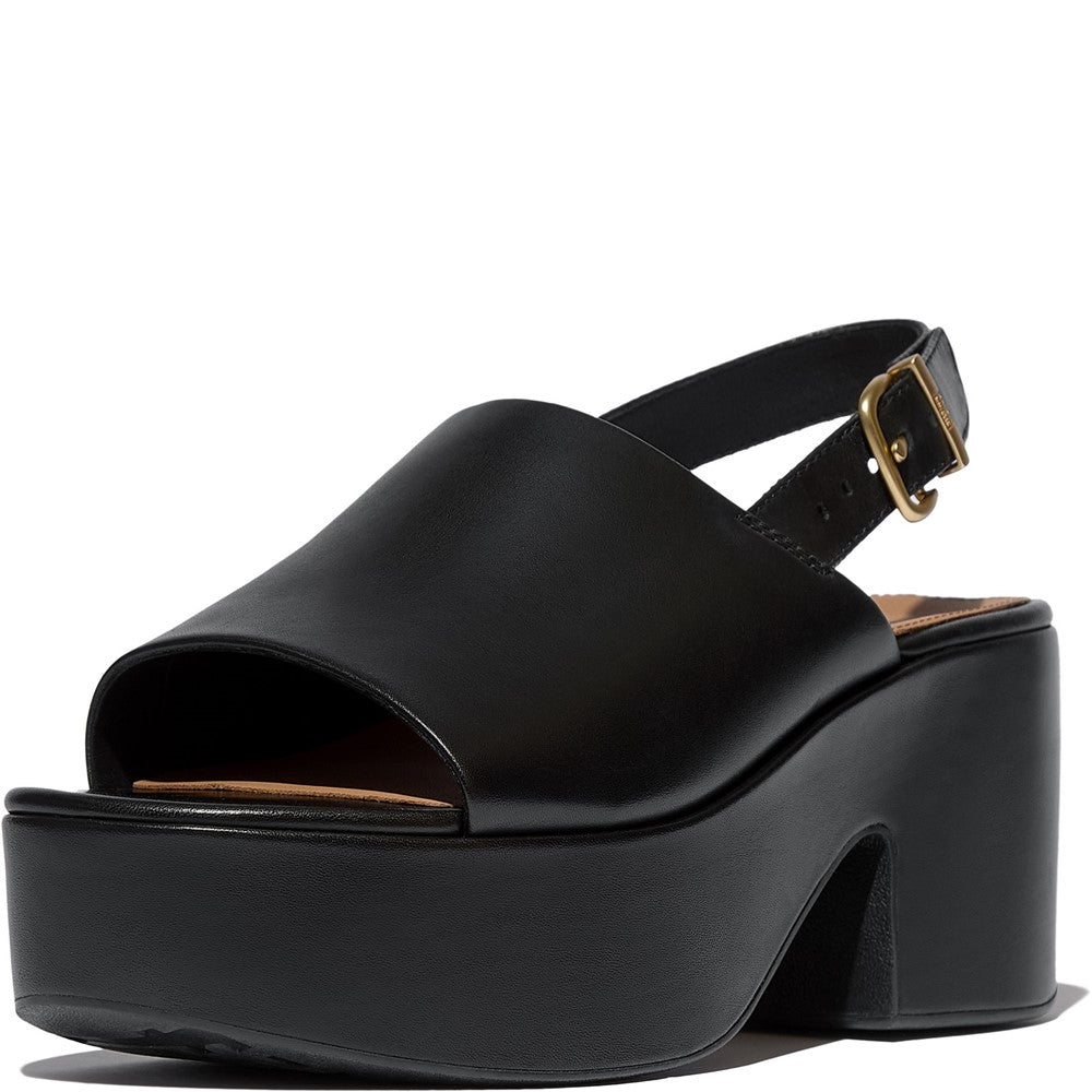 Fitflop Platfforms Heeled Backstrap Sandal
