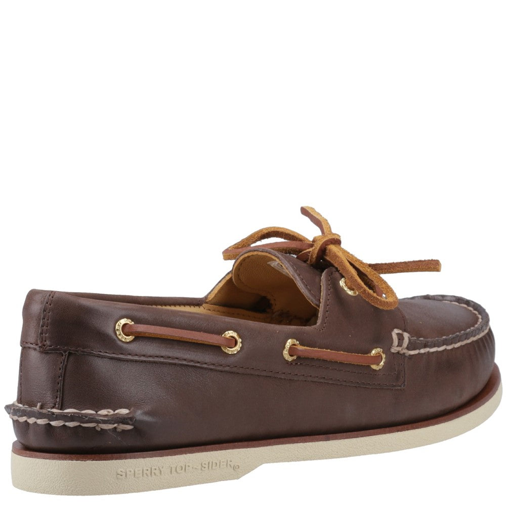 Sperry Gold Cup Authentic 2 Eye Boot Shoe Wide