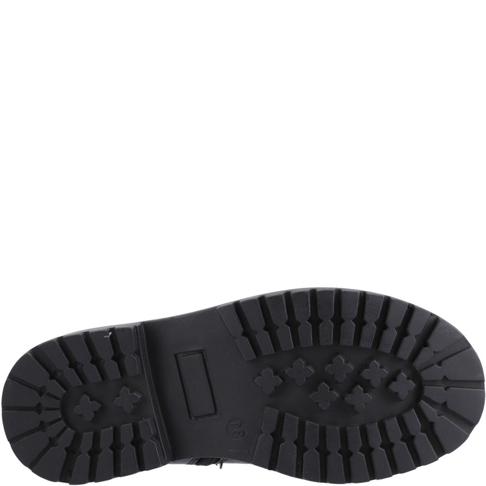 Hush Puppies Ariella Chelsea Patent Junior School Shoes