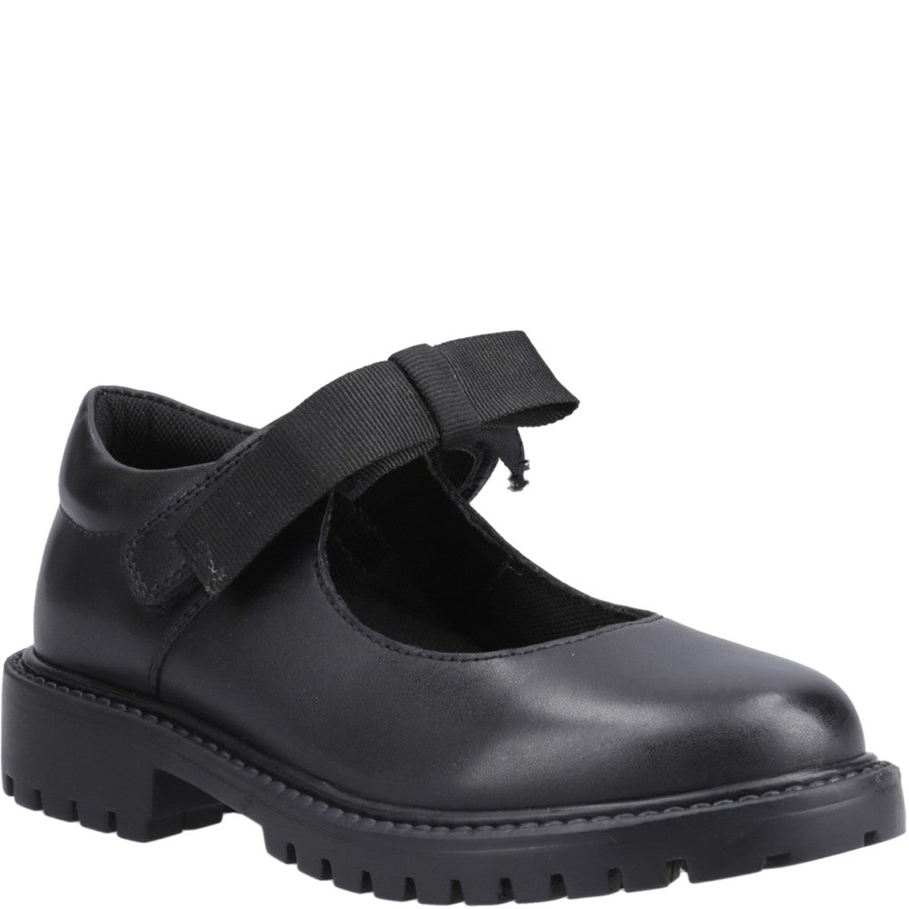 Hush Puppies Astrid Bow Junior School Shoes
