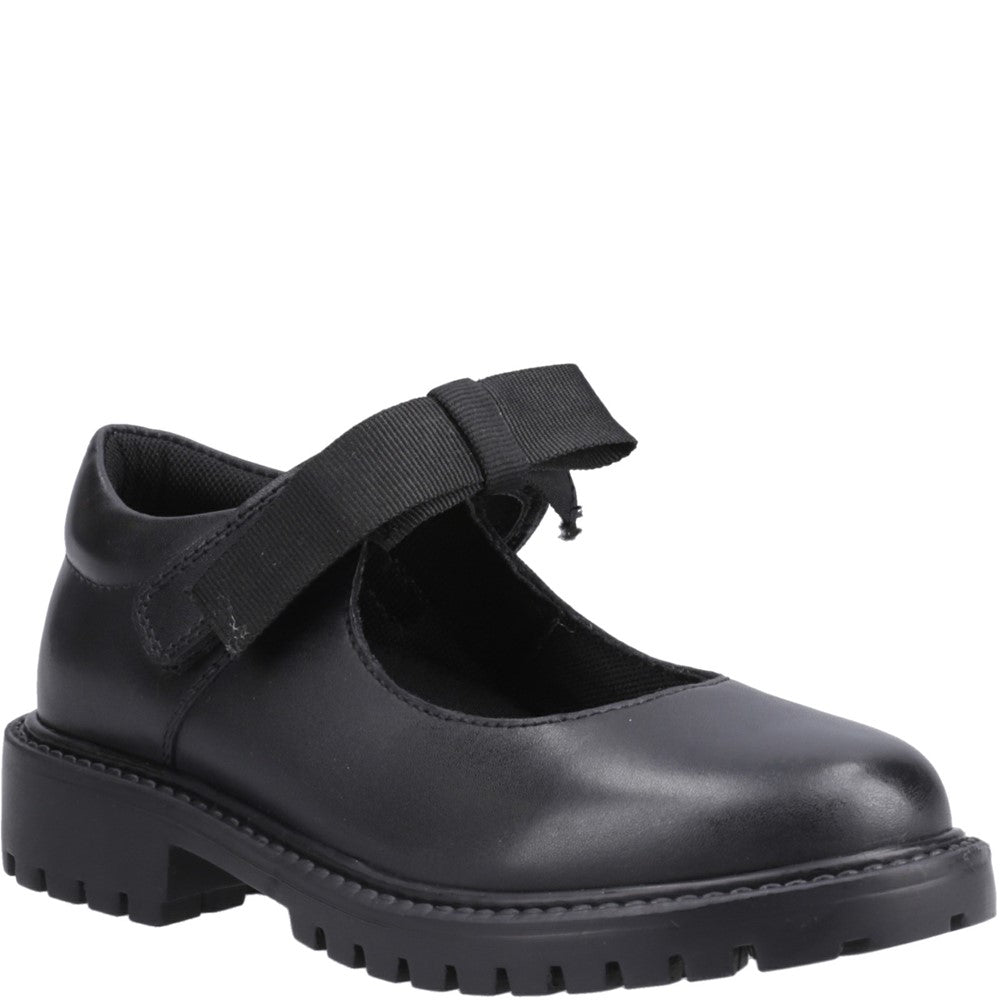Hush Puppies Astrid Bow XL Senior School Shoes