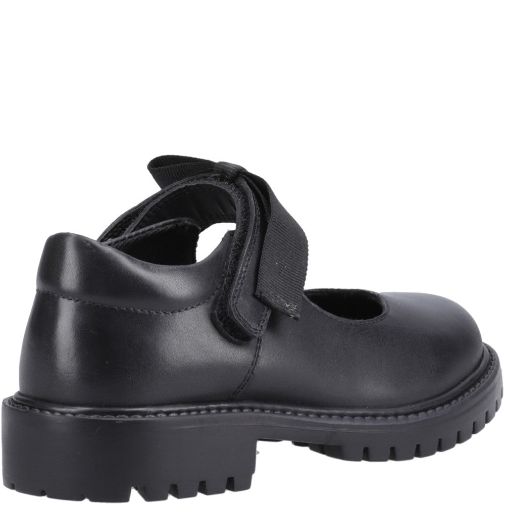 Hush Puppies Astrid Bow XL Senior School Shoes