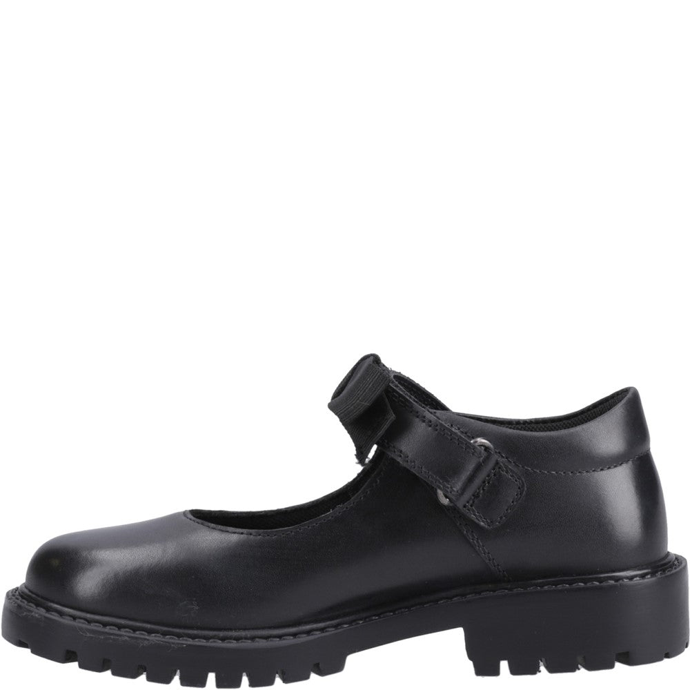 Hush Puppies Astrid Bow XL Senior School Shoes