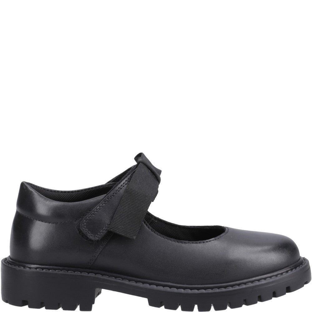 Hush Puppies Astrid Bow XL Senior School Shoes