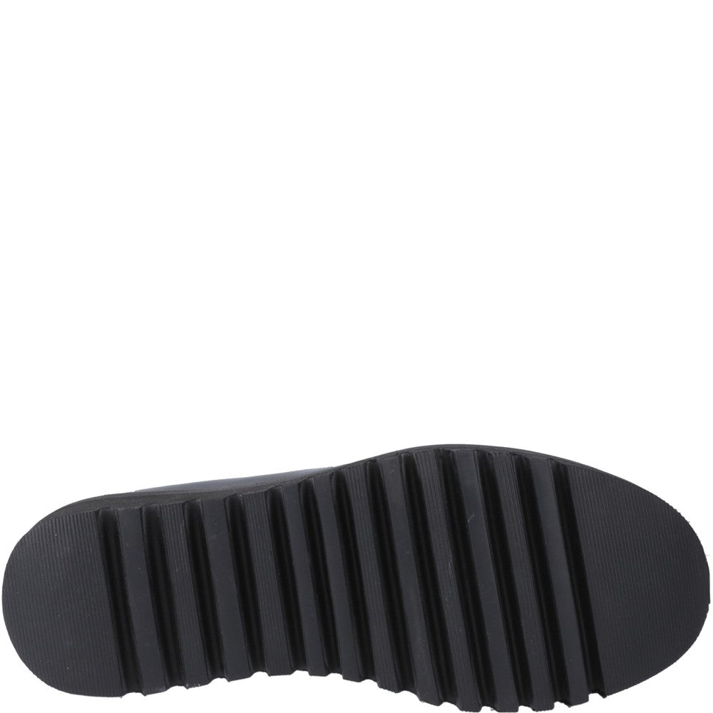Hush Puppies Francis Loafer Patent XL Senior School Shoes