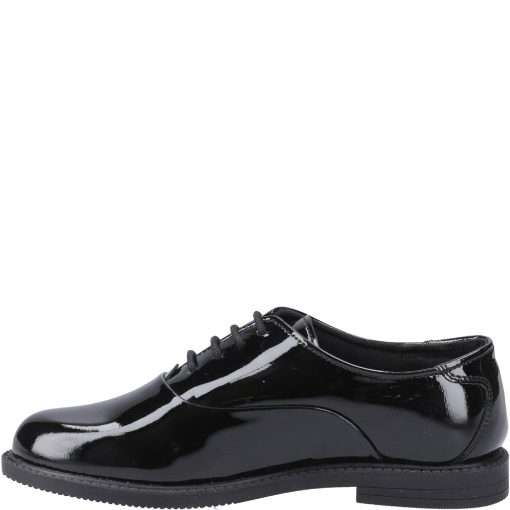Hush Puppies Nellie Patent Senior School Shoes