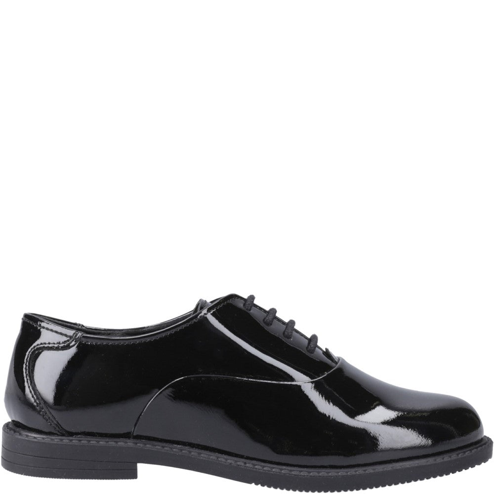 Hush Puppies Nellie Patent Senior School Shoes