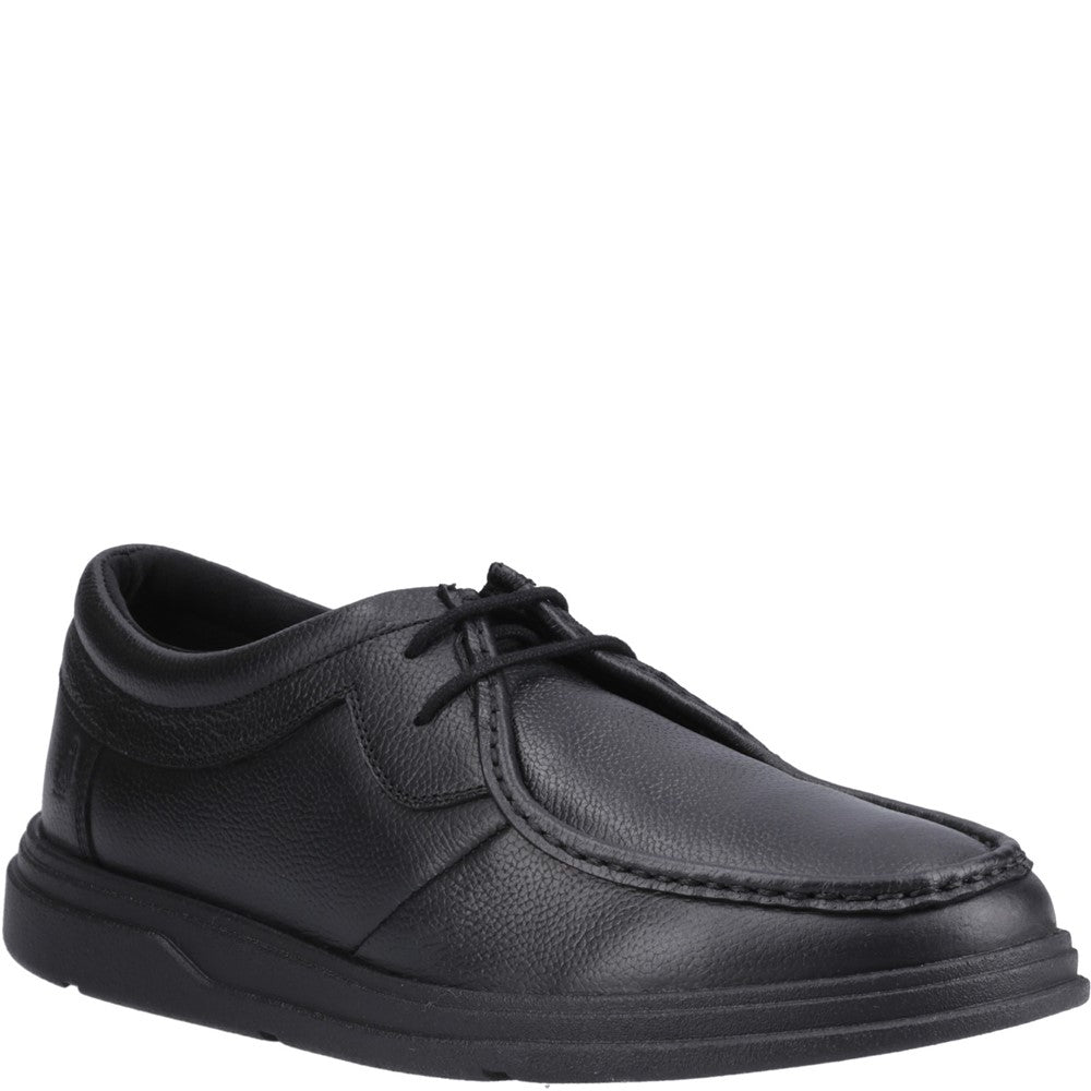 Hush Puppies Ronan Mocc Toe XL Senior School Shoes