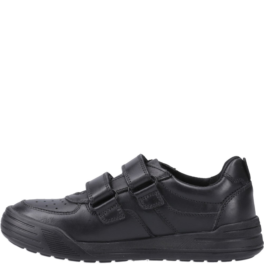 Hush Puppies Sully Touch Fastening Junior School Shoes