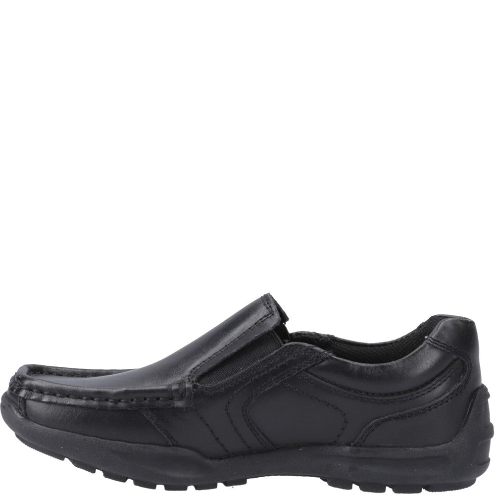 Hush Puppies Morgan Slip On Junior School Shoes