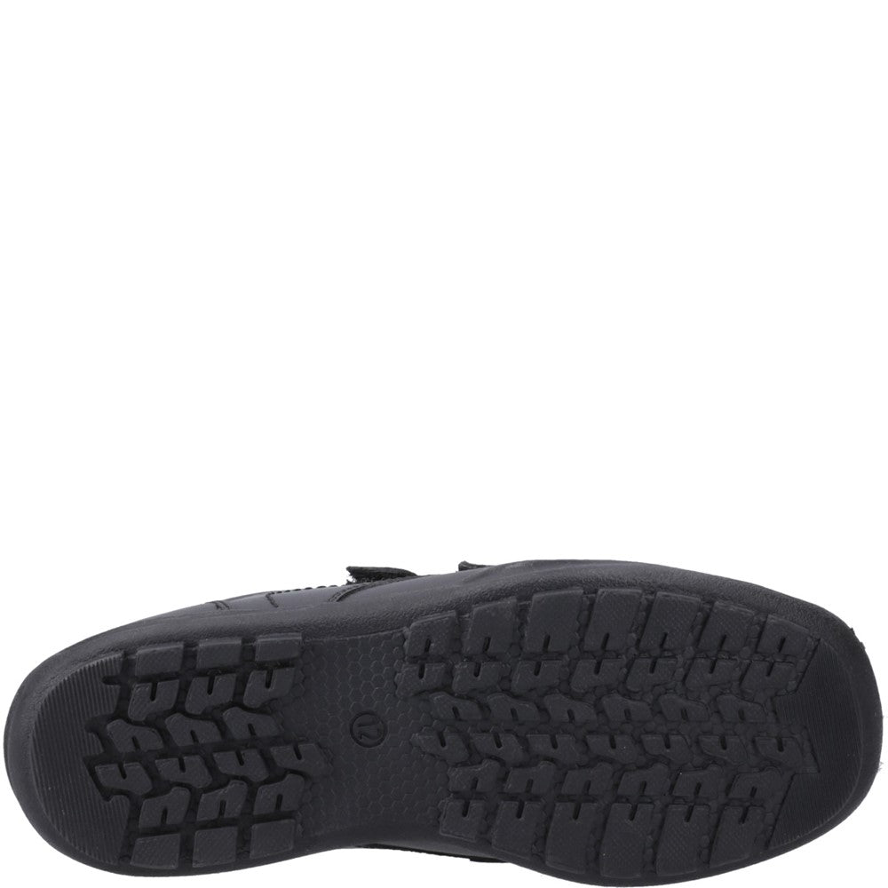 Hush Puppies Maddox Touch Fastening Senior School Shoes