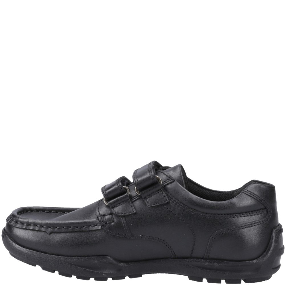 Hush Puppies Maddox Touch Fastening Senior School Shoes