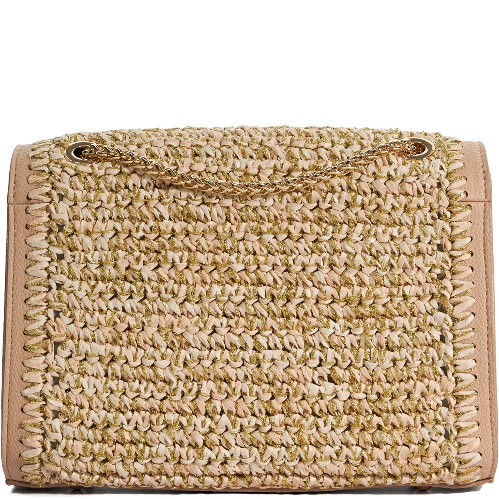 Dune Delphinium Hand Bag