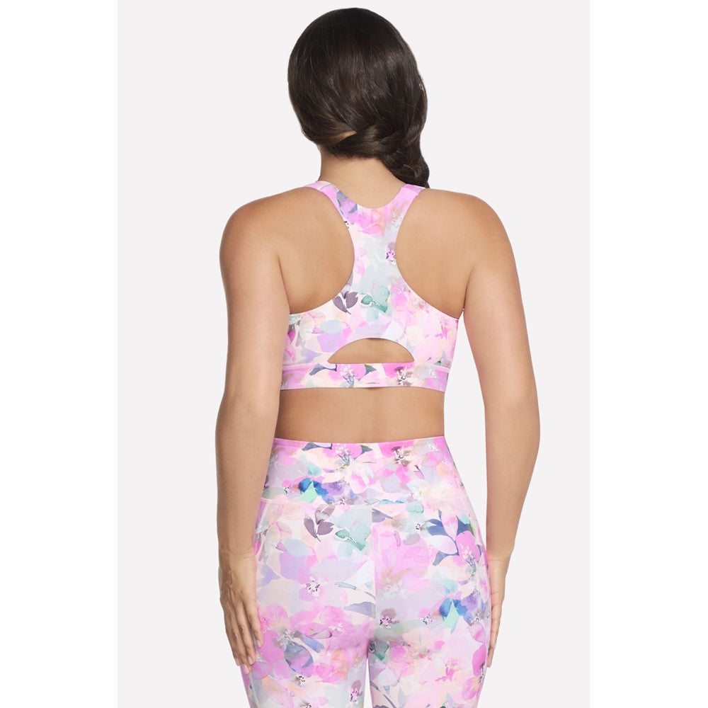 Skechers GoWalk Seascape Floral Zip Front Bra