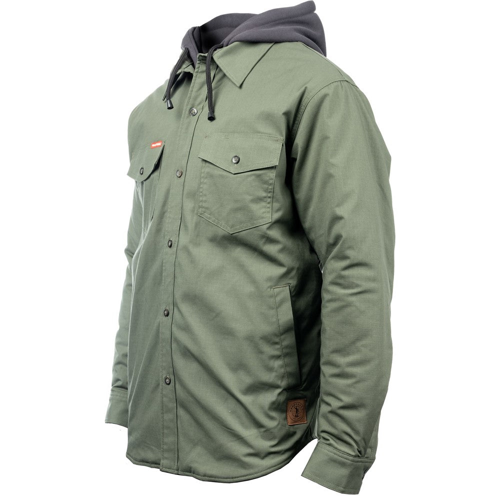 Hard Yakka Quilted Solid Shacket