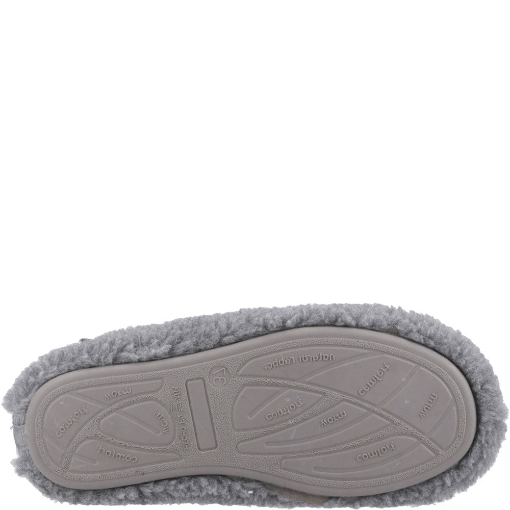 Hush Puppies Good Slipper Teddy Mule