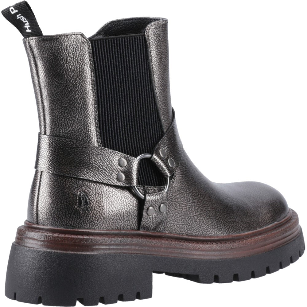 Hush Puppies Raye Buckle Boot Leather