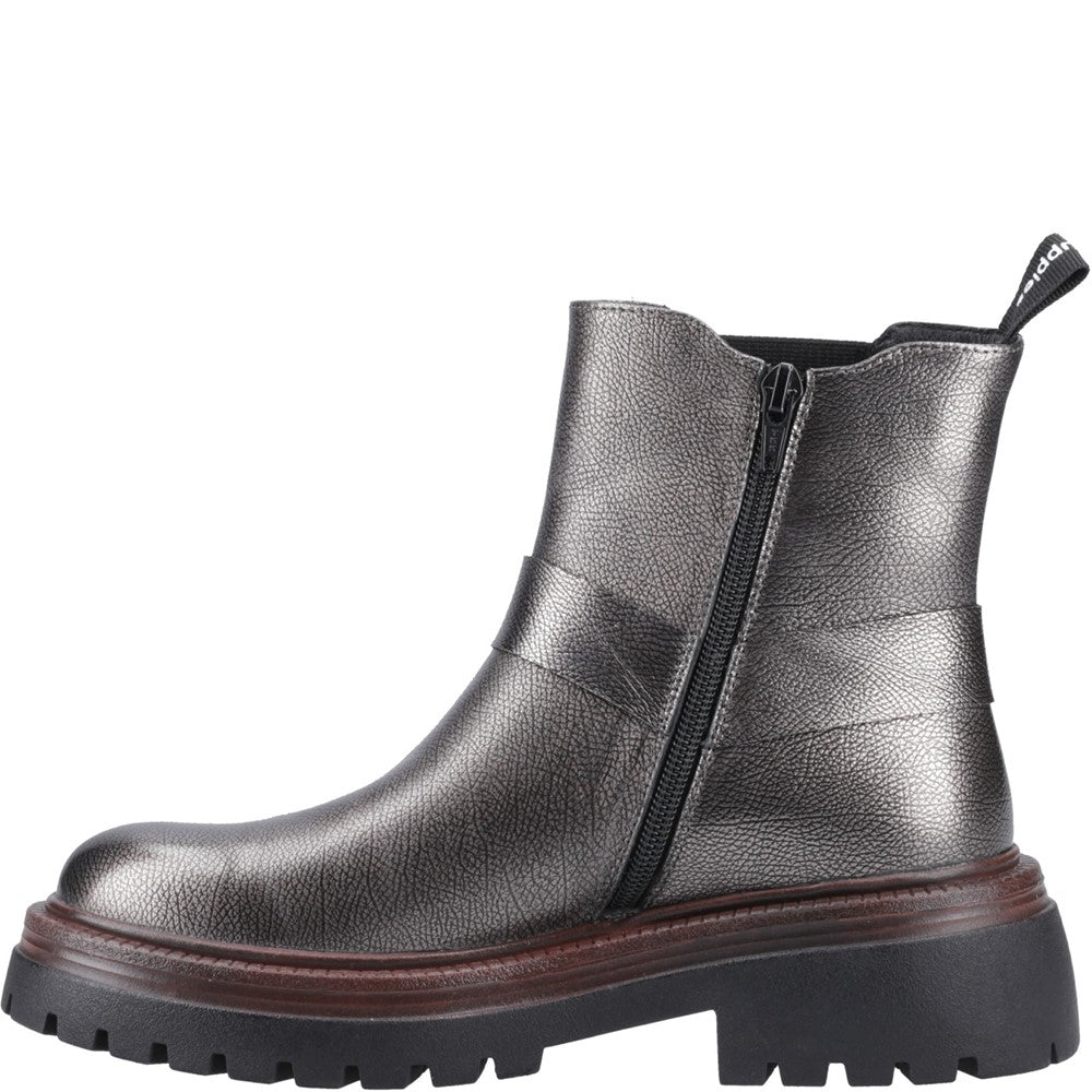 Hush Puppies Raye Buckle Boot Leather