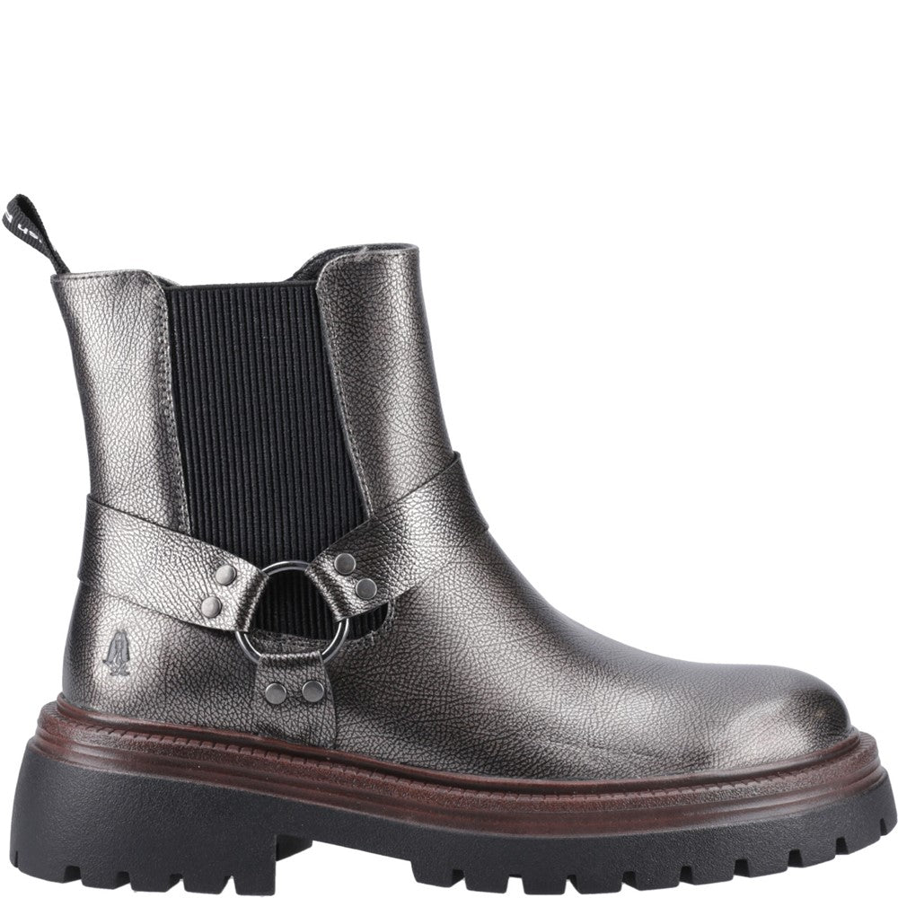 Hush Puppies Raye Buckle Boot Leather