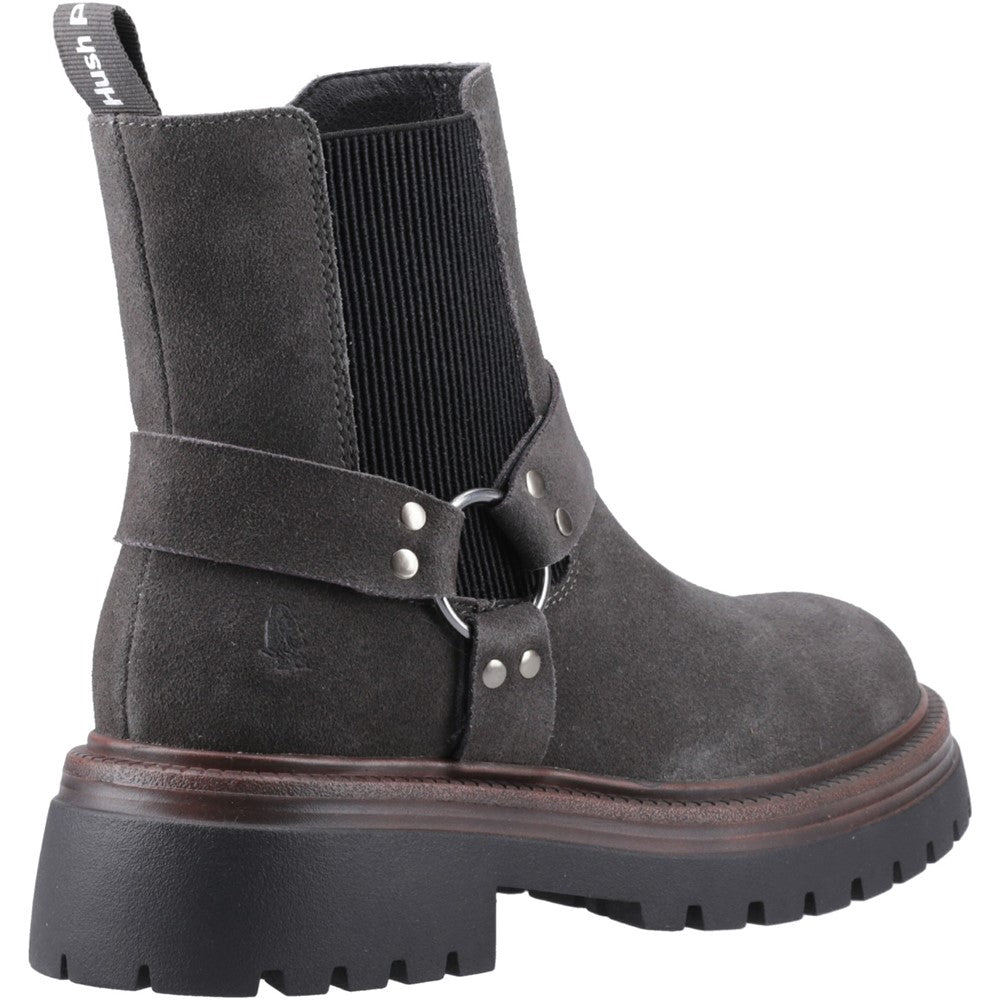 Hush Puppies Raye Buckle Boot Suede