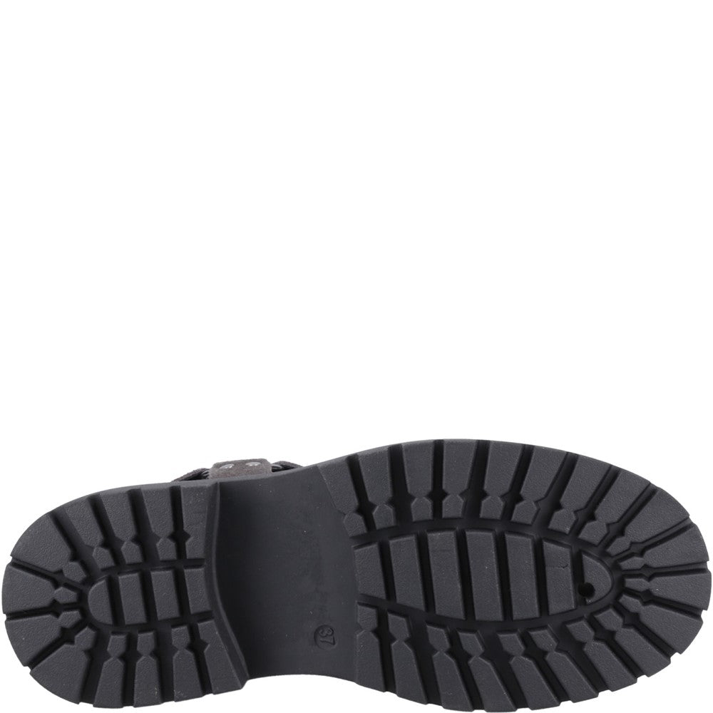 Hush Puppies Raye Buckle Boot Suede