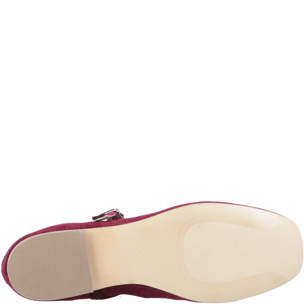 Hush Puppies Pasha Velvet Ballerina