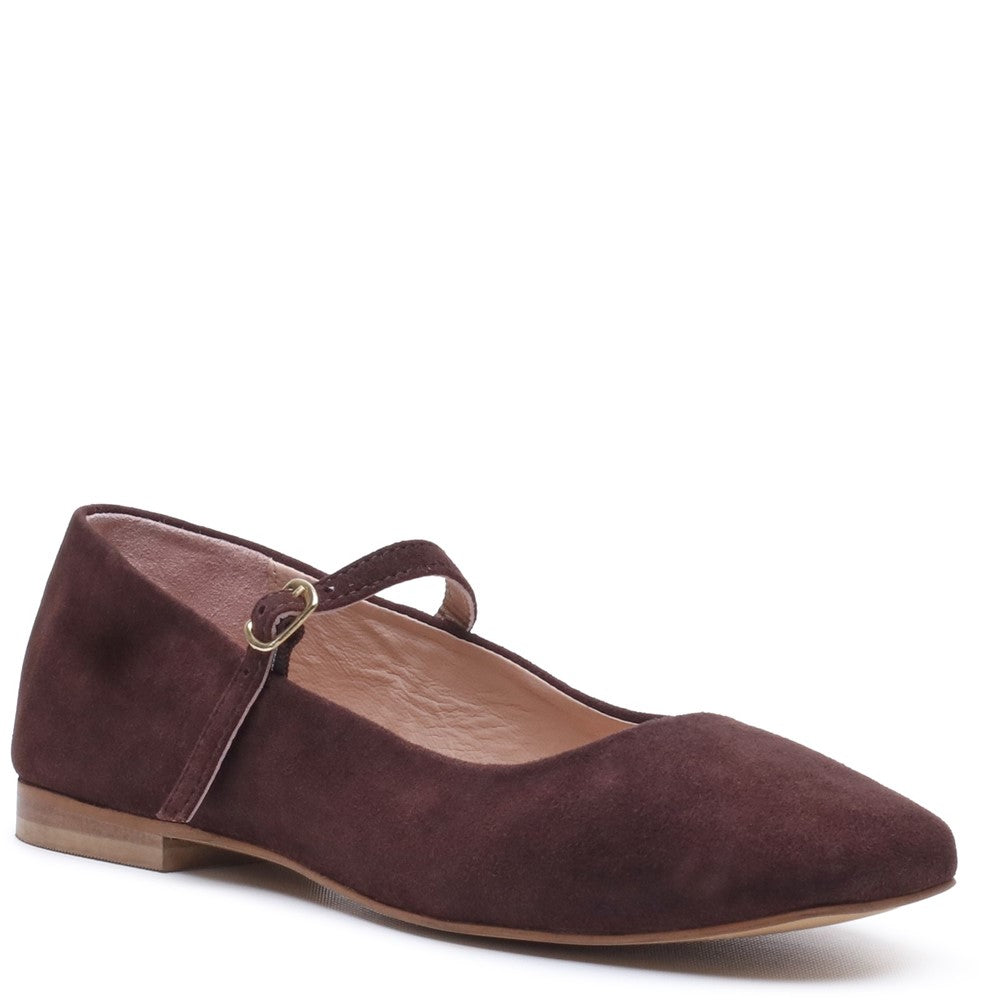 Hush Puppies Pasha Suede Ballerinas