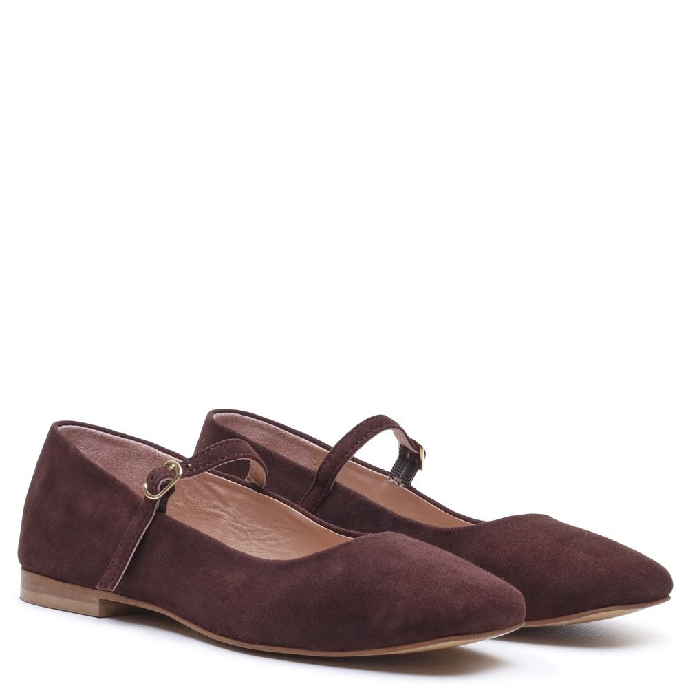 Hush Puppies Pasha Suede Ballerinas