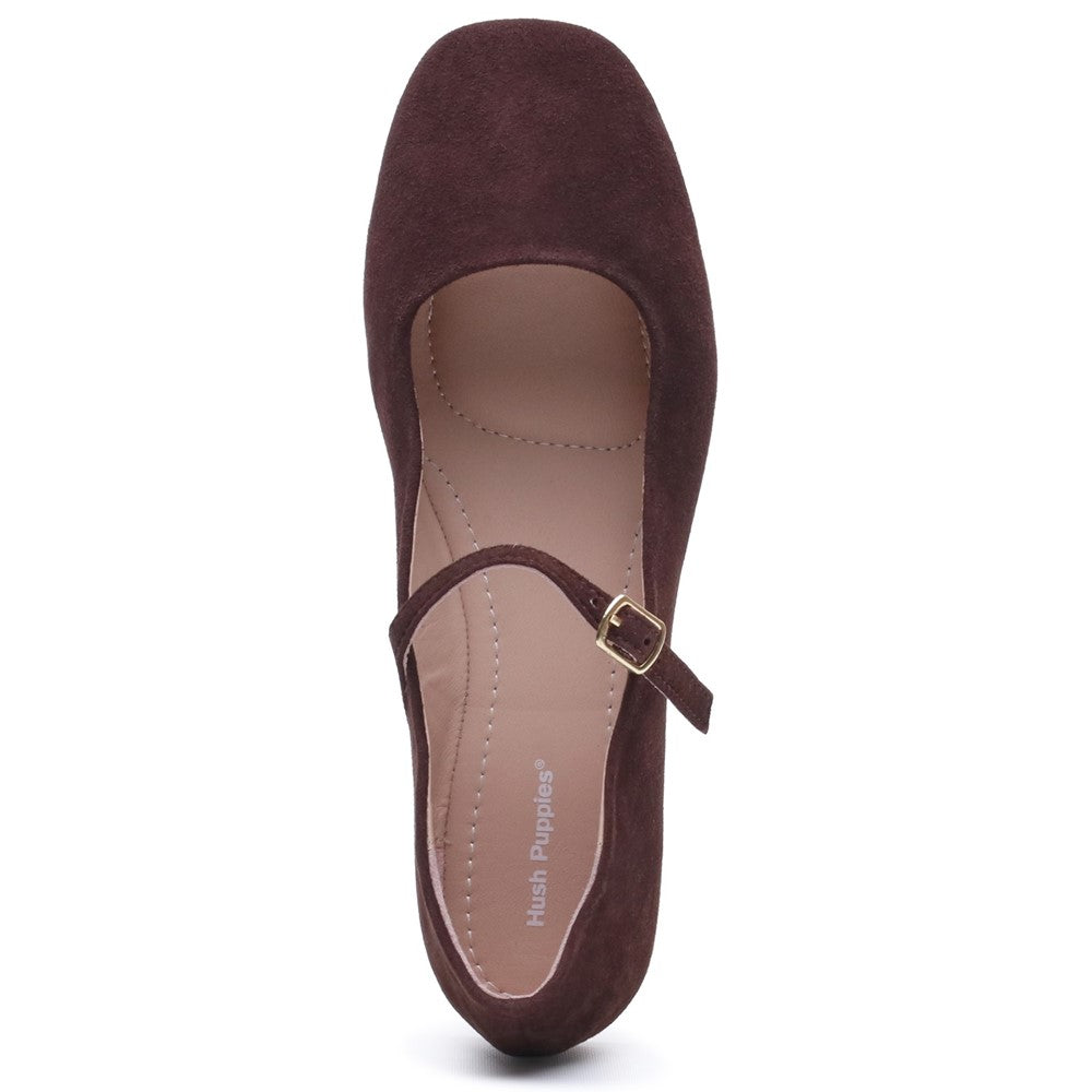 Hush Puppies Pasha Suede Ballerinas