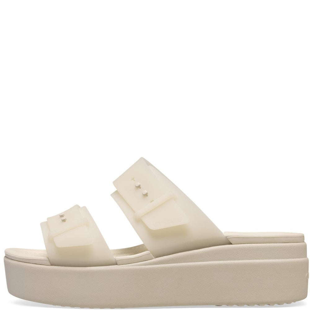 Crocs Brooklyn Buckle Low Wedge