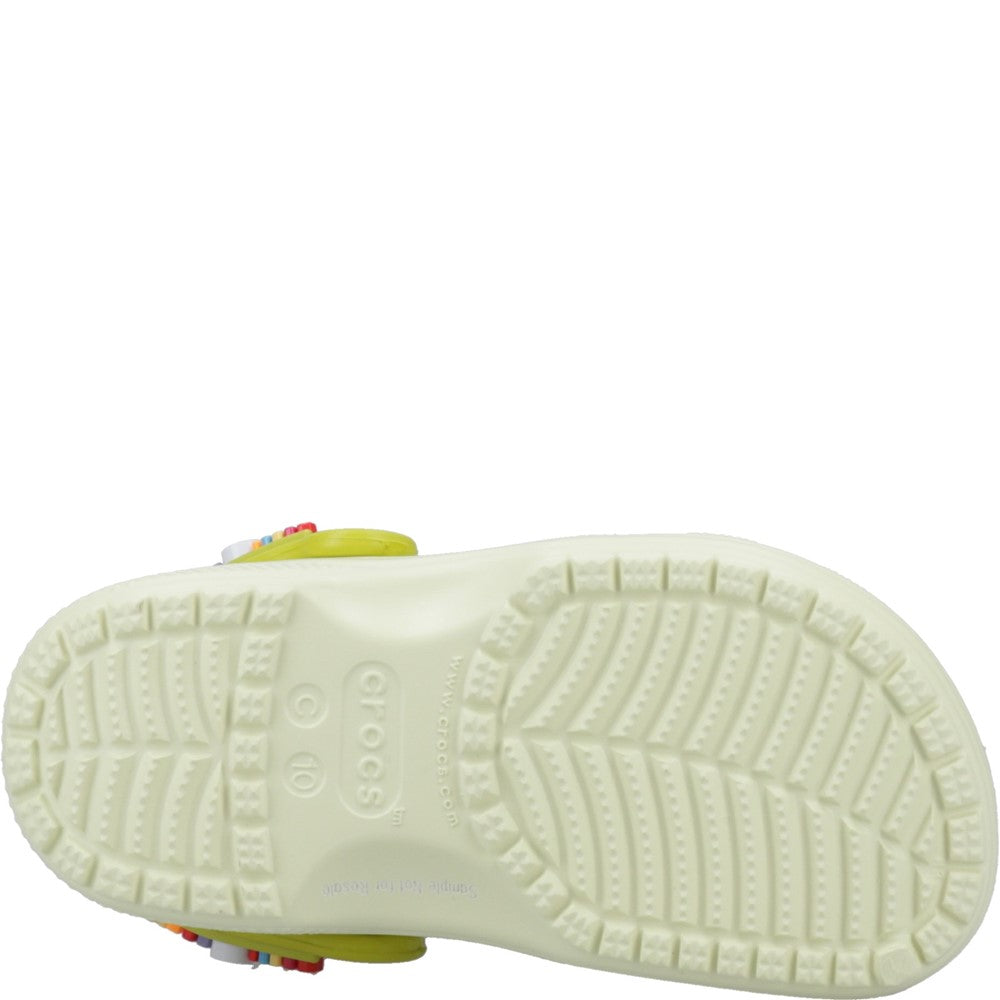 Crocs Toddler Classic Fun Lab Friendship Bracelet Clog