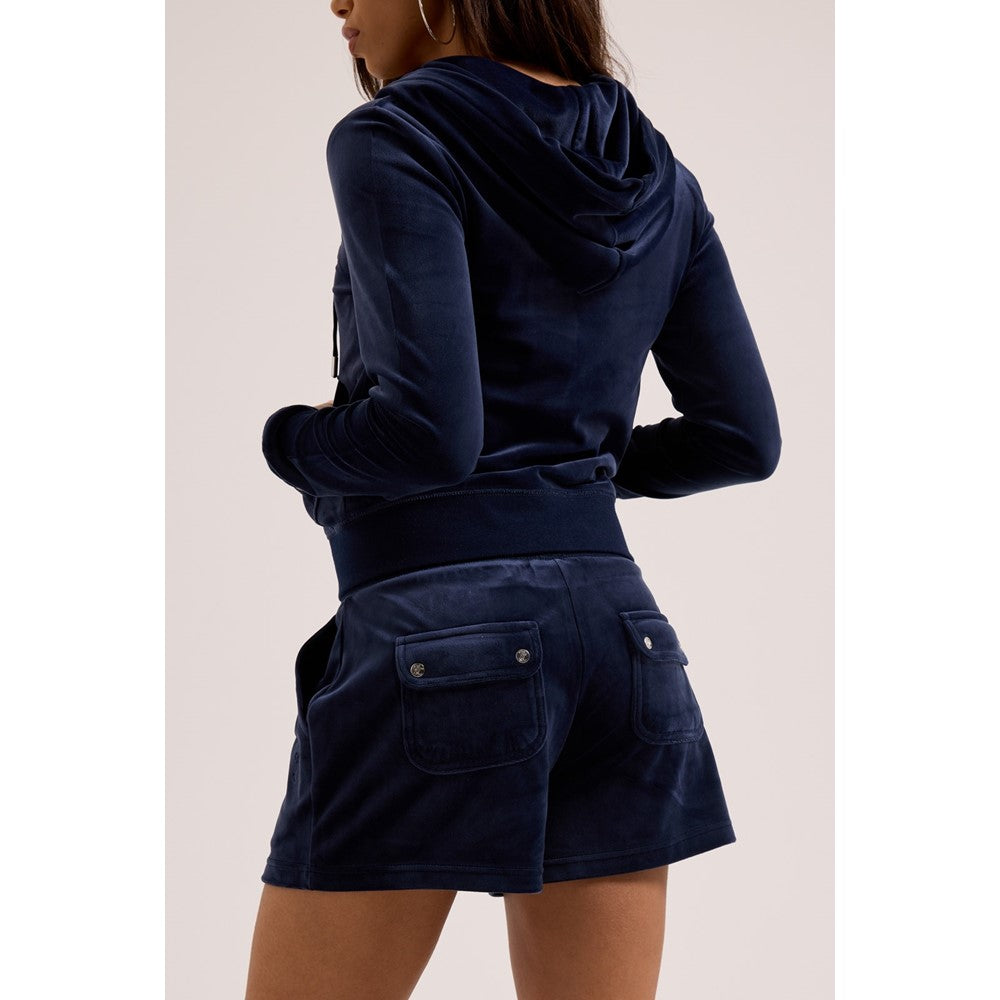 Juicy Couture Classic Velour Short With Back Pocket