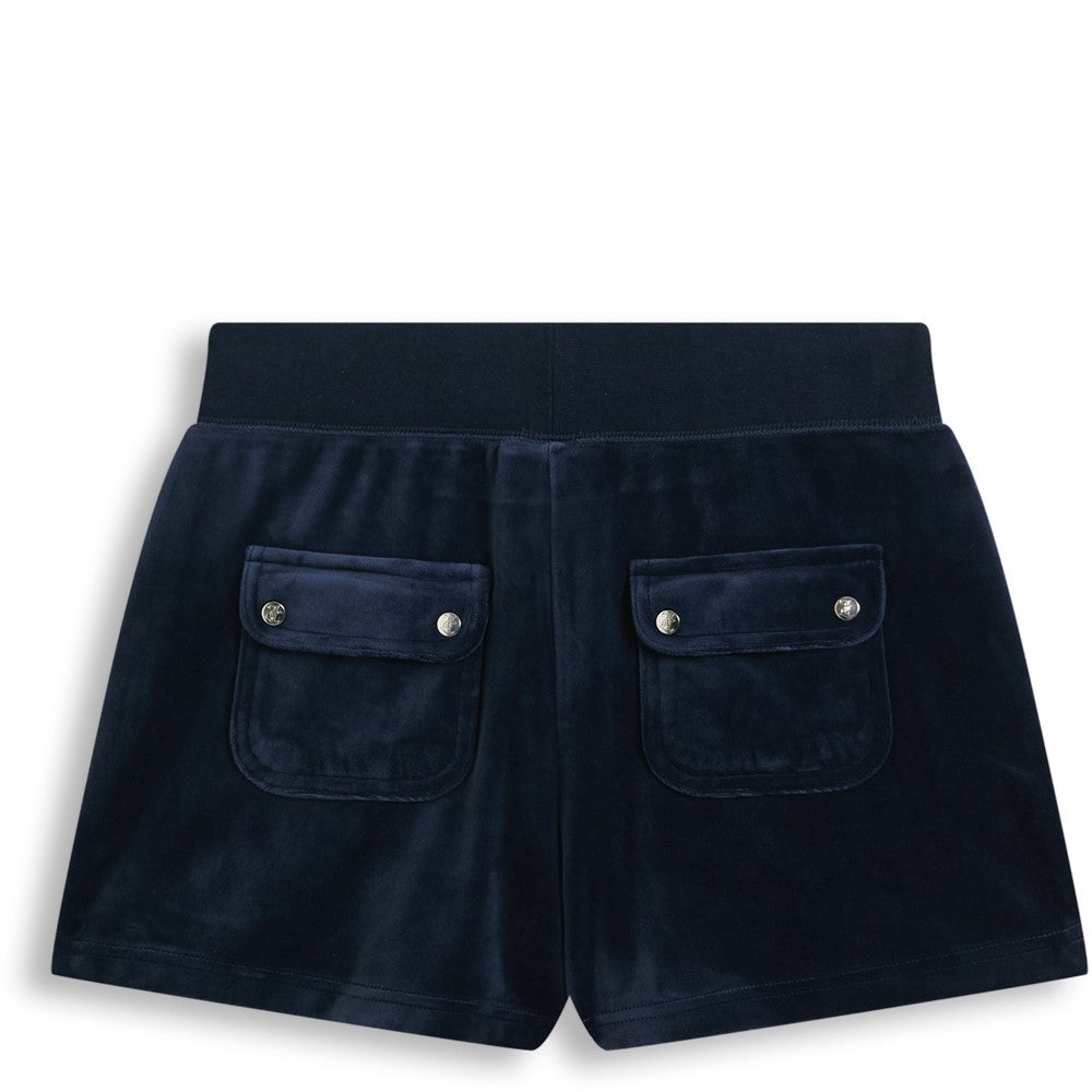 Juicy Couture Classic Velour Short With Back Pocket