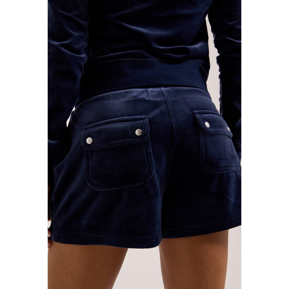 Juicy Couture Classic Velour Short With Back Pocket
