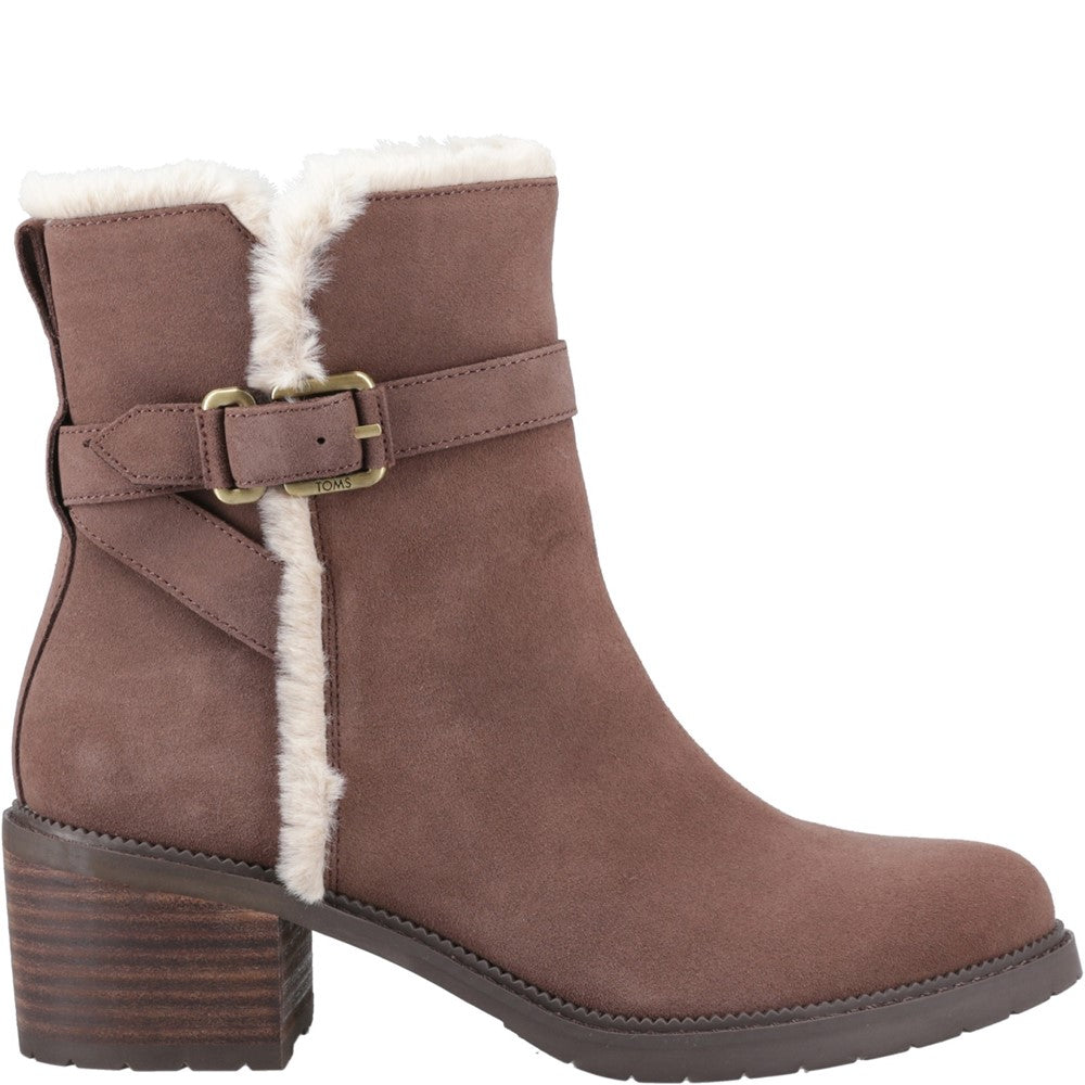 TOMS Hailey Buckle Ankle Boots