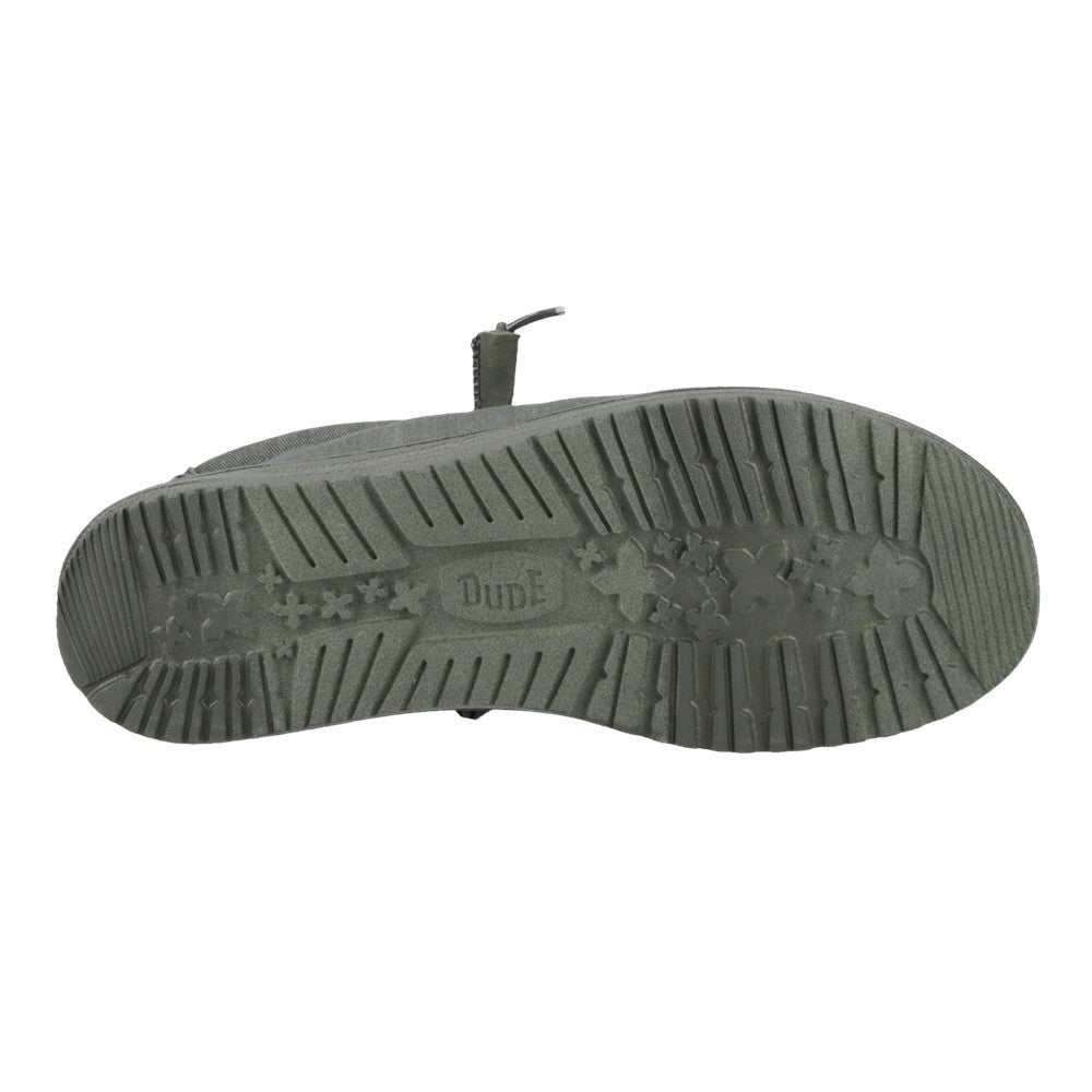 HEYDUDE Wally Stretch Canvas Slip on Shoe