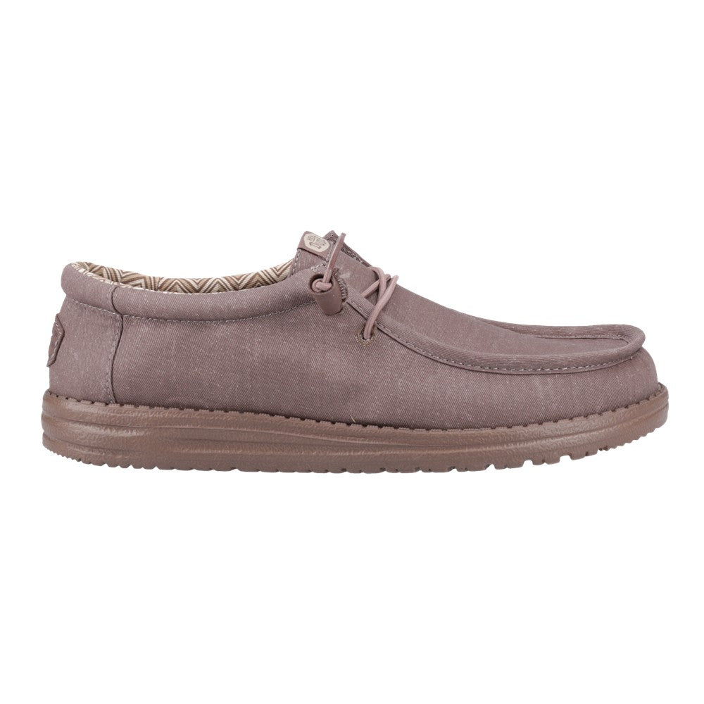 HEYDUDE Wally Stretch Canvas Slip on Shoe