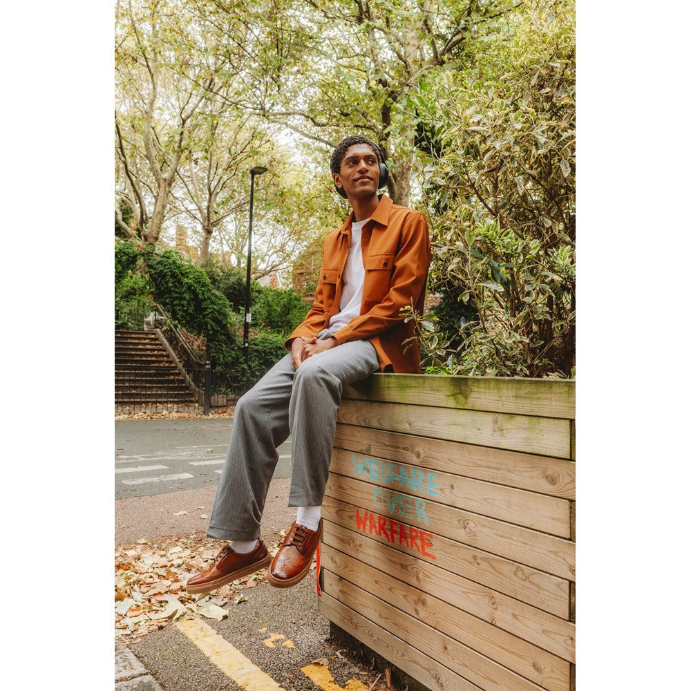 Base London Clapton Brogue Trainers