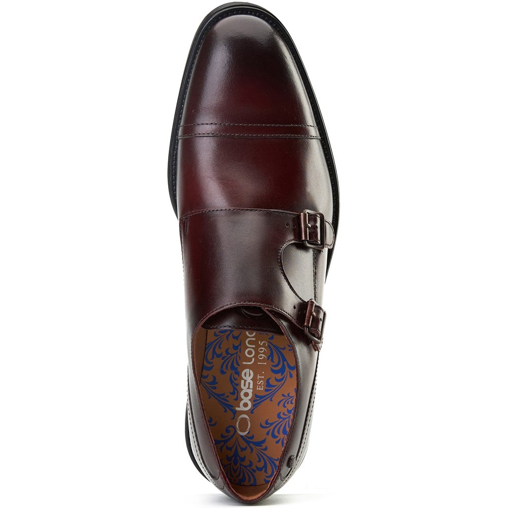 Base London Taper Double Monk Shoes