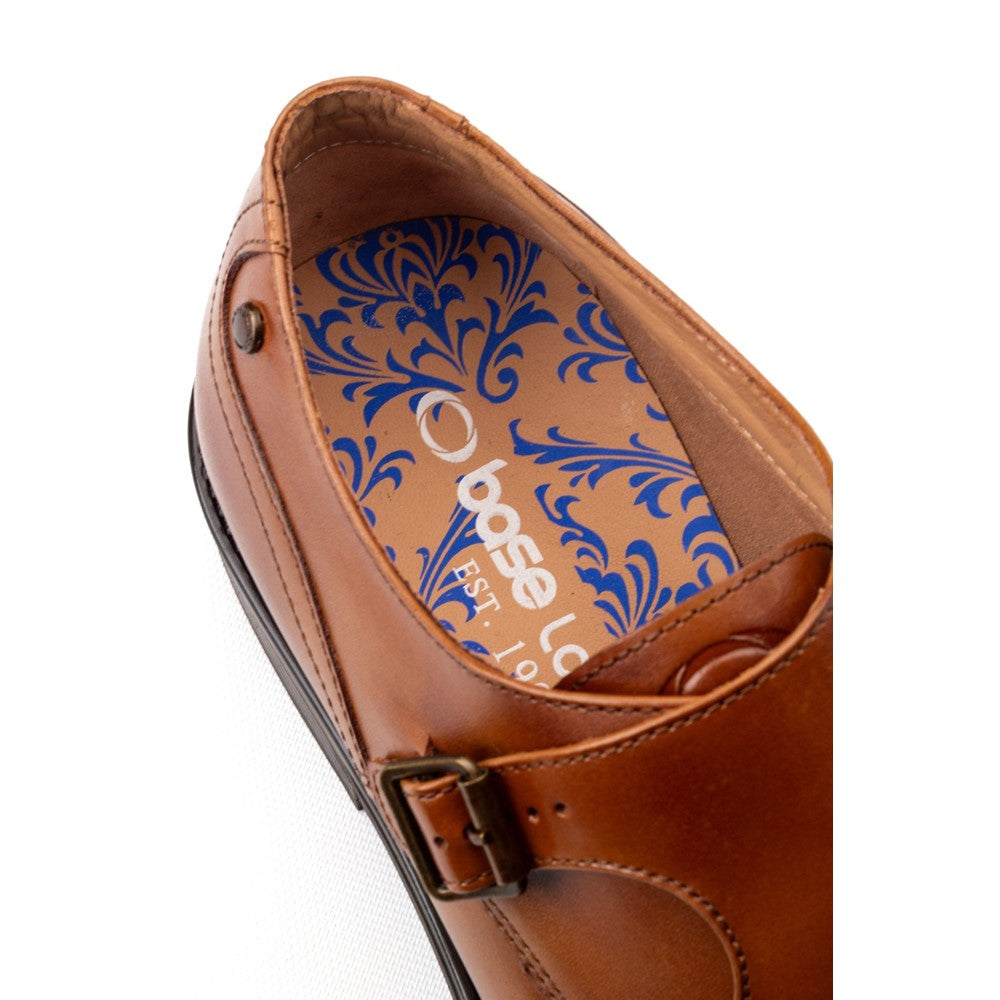 Base London Taper Double Monk Shoes