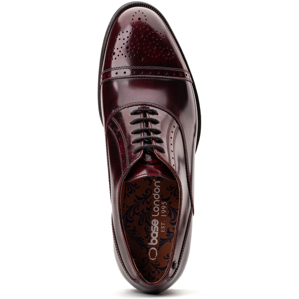 Base London Franklin Toe Cap Oxford Shoes