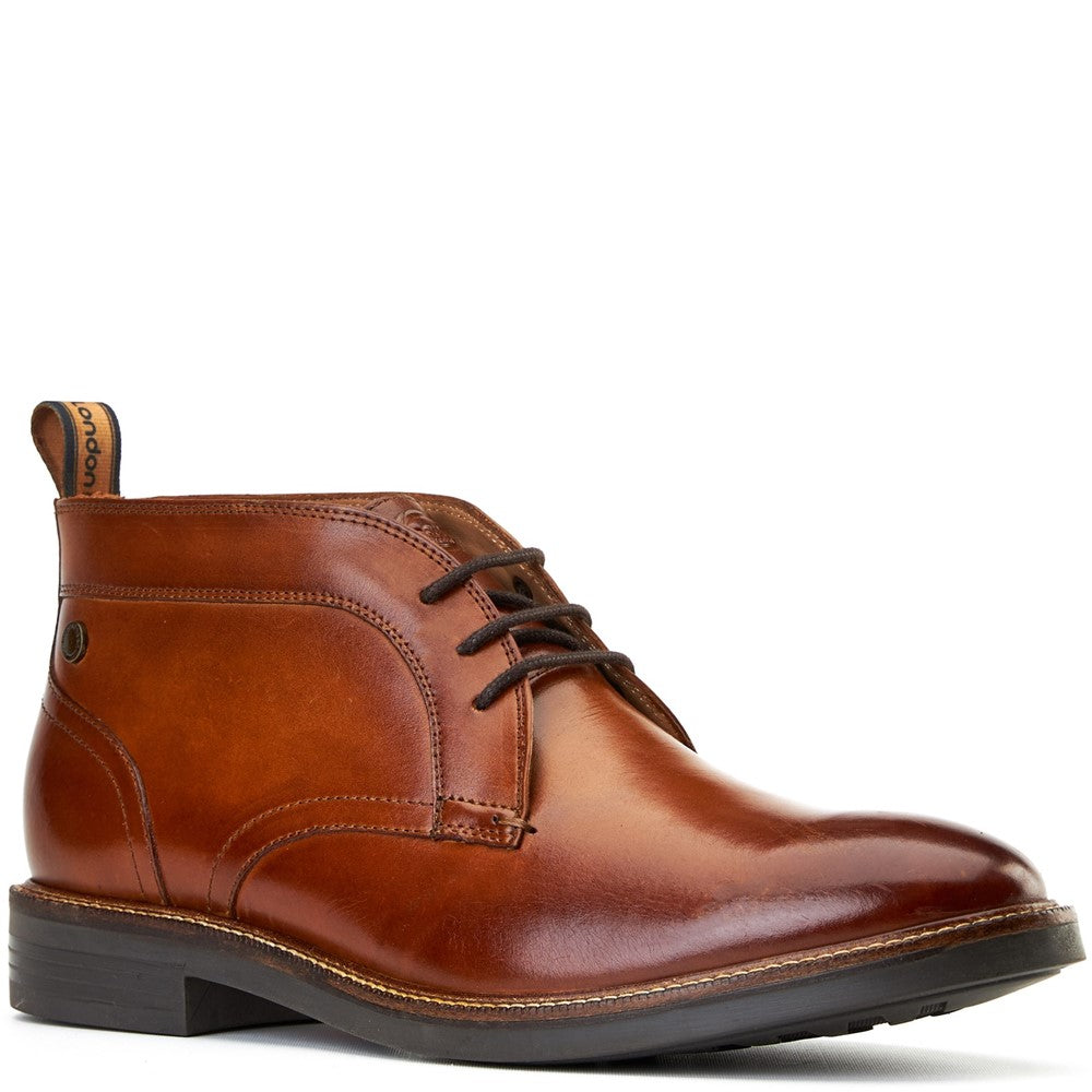 Base London Lincoln Leather Chukka Boots