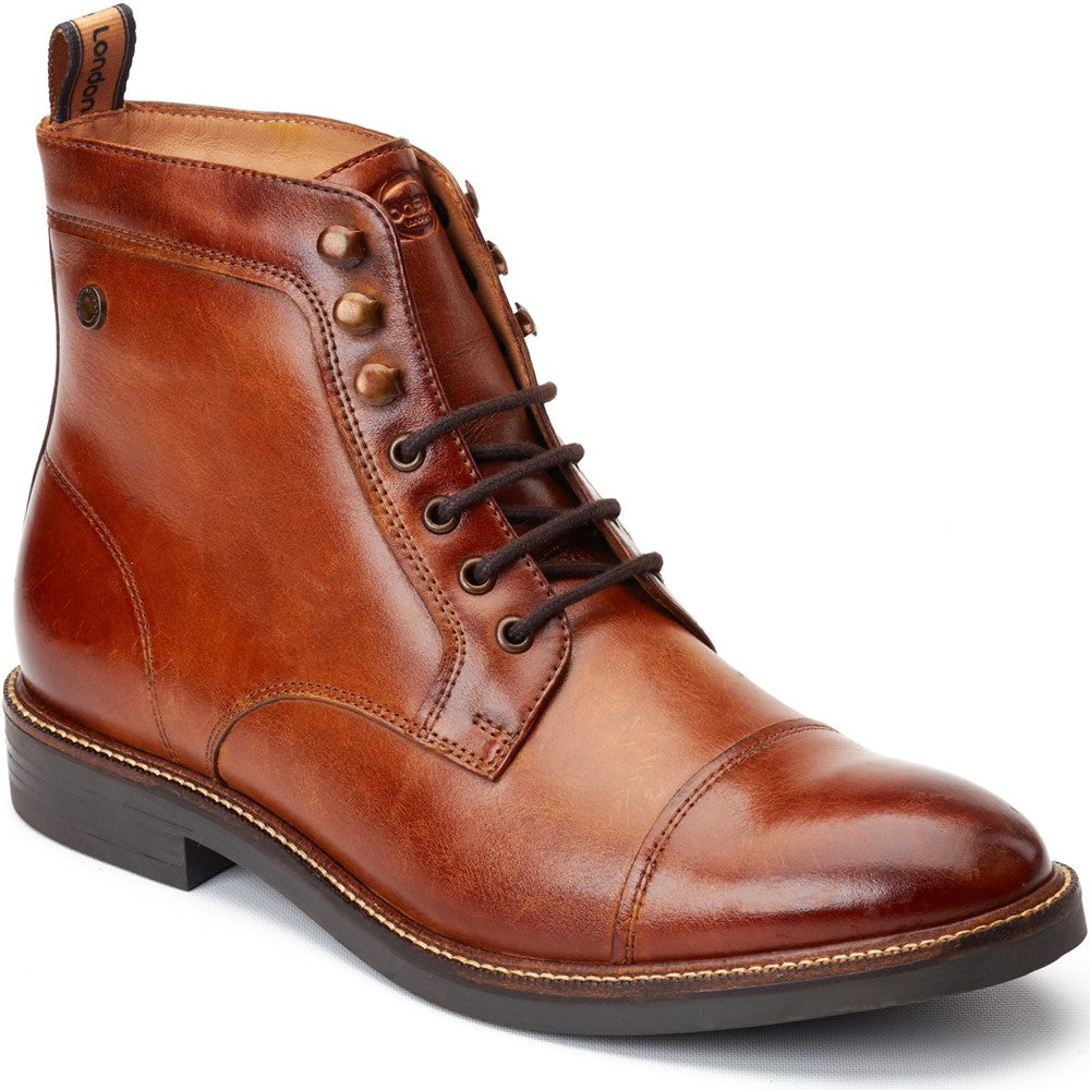Base London Plymouth Toe Cap Boots