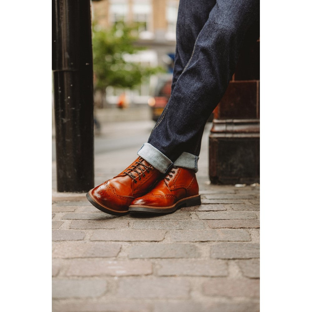 Base London Bristol Brogue Boots