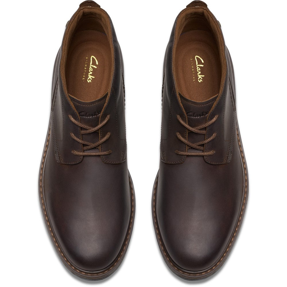 Clarks Newford Mid Boots Leather